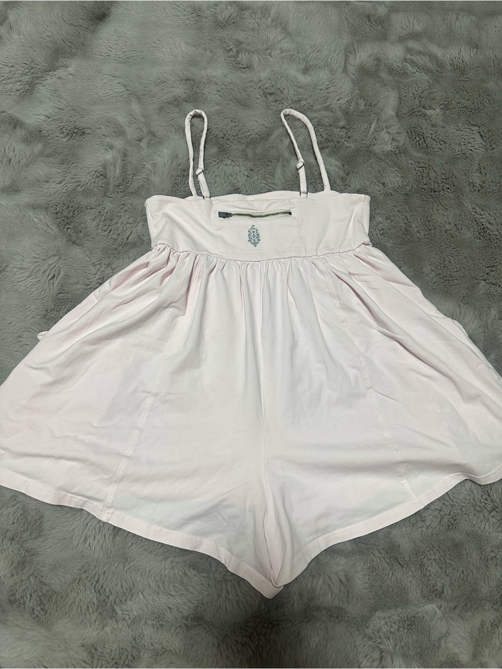 NWOT Free people movements Hot Shot Strappy Romper Size XS bloom
